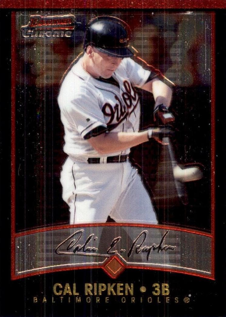 Cal Ripken 2001 bowman Bowman Chrome