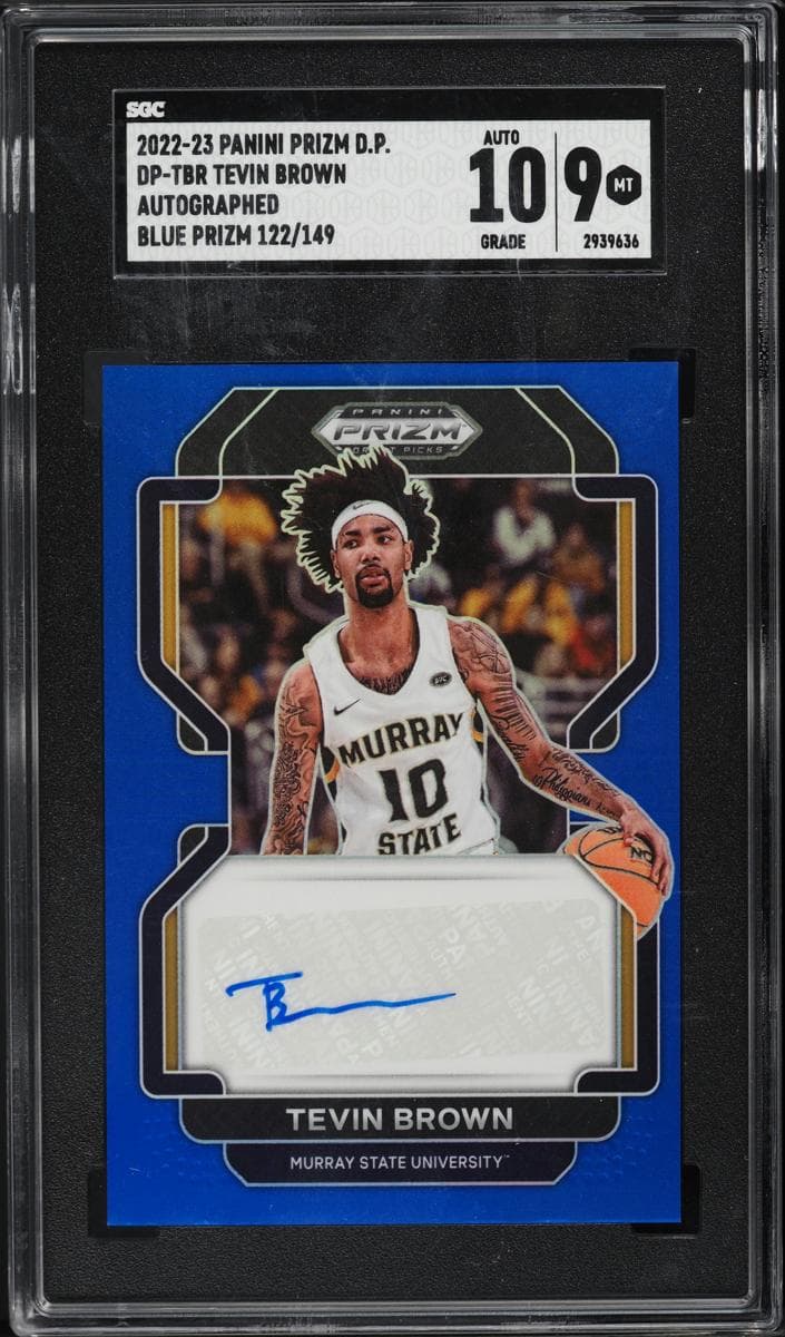Tevin Brown trading card