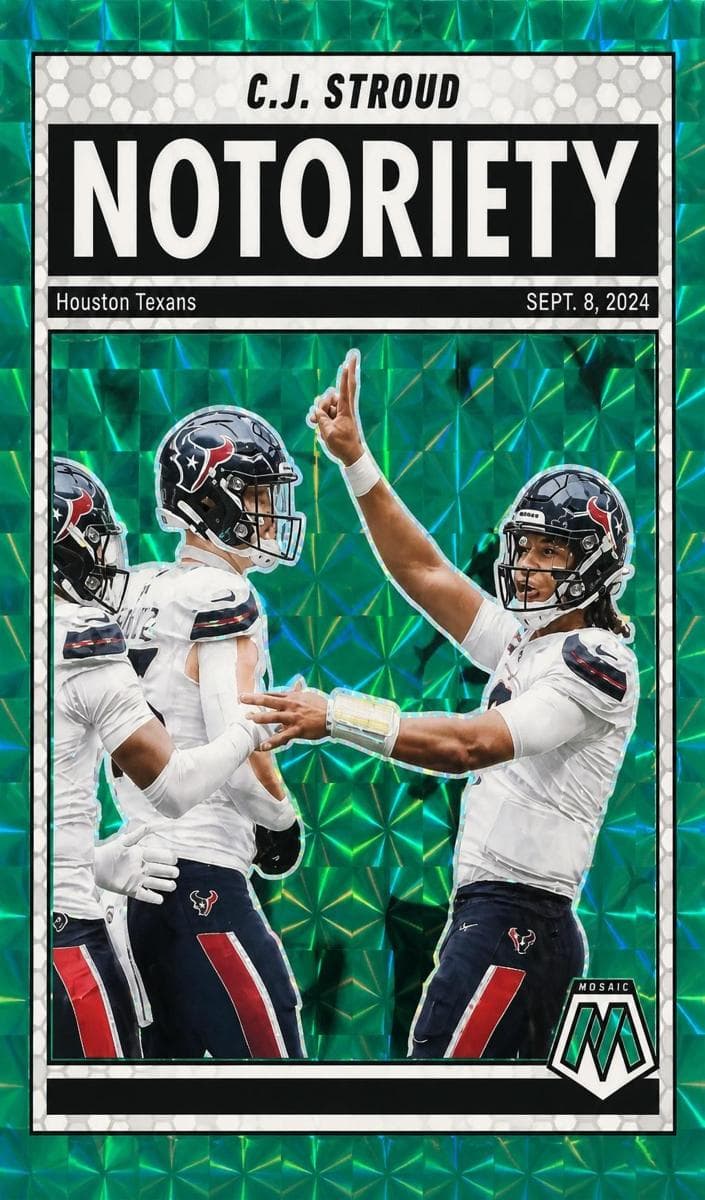C.J. Stroud 2025 panini