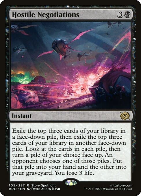 Hostile Negotiations #105