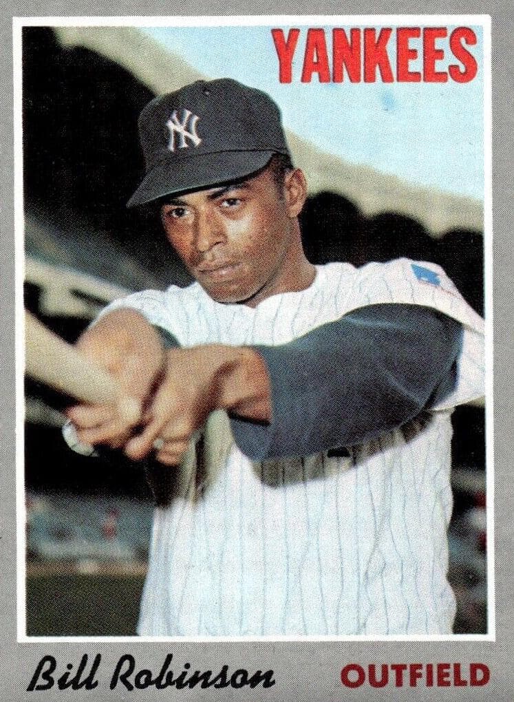 Bill Robinson 1970 topps Topps