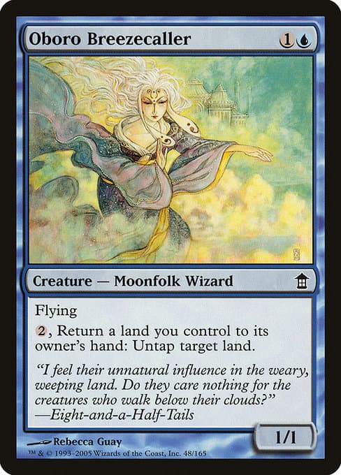 Oboro Breezecaller 2005 Magic: The Gathering