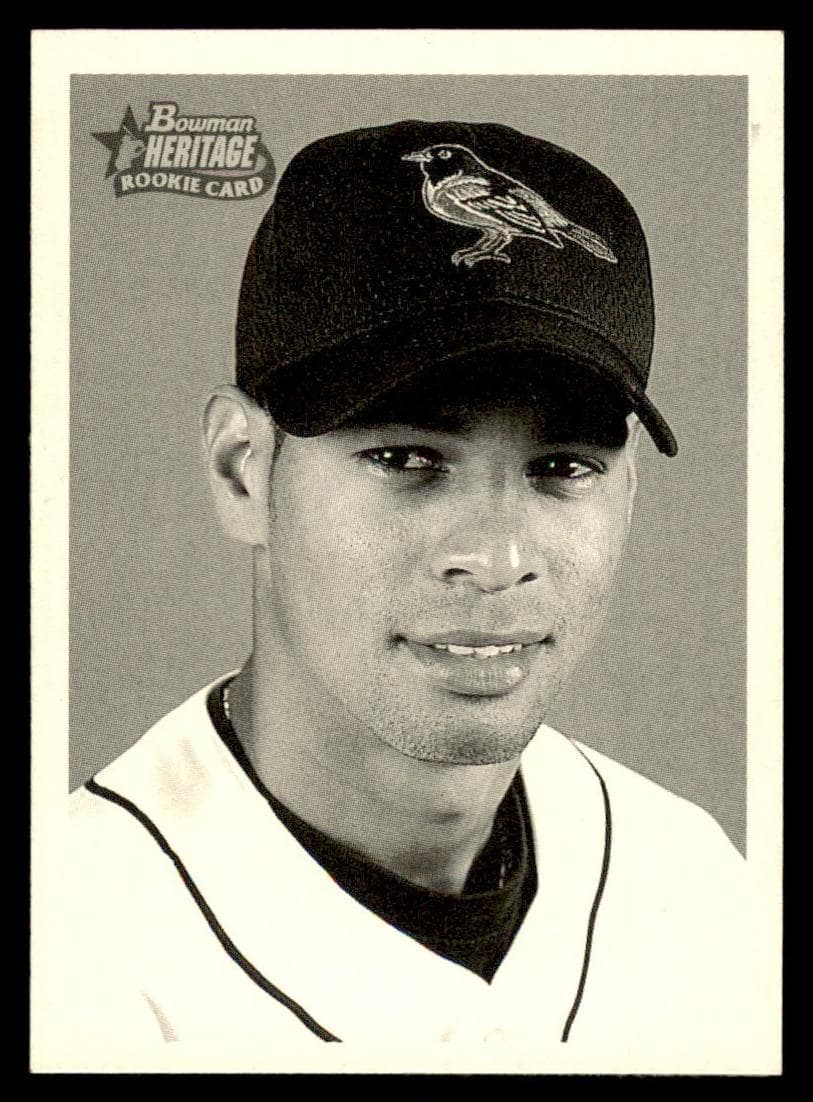 Ed Rogers 2001 bowman Bowman Heritage