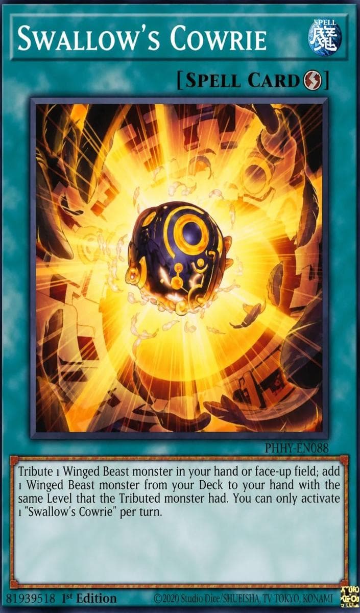 Swallow's Cowrie 2024 Yu-Gi-Oh!