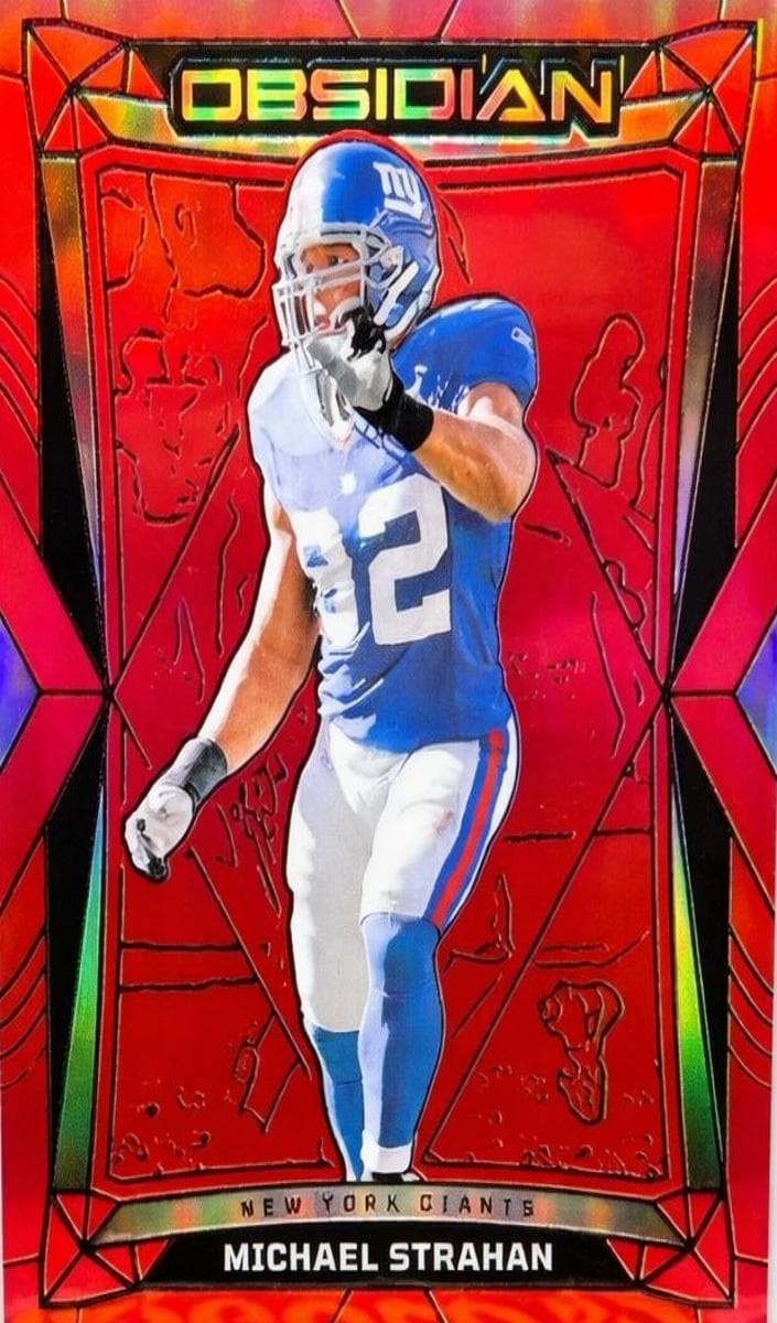 Michael Strahan 2024 panini Obsidian