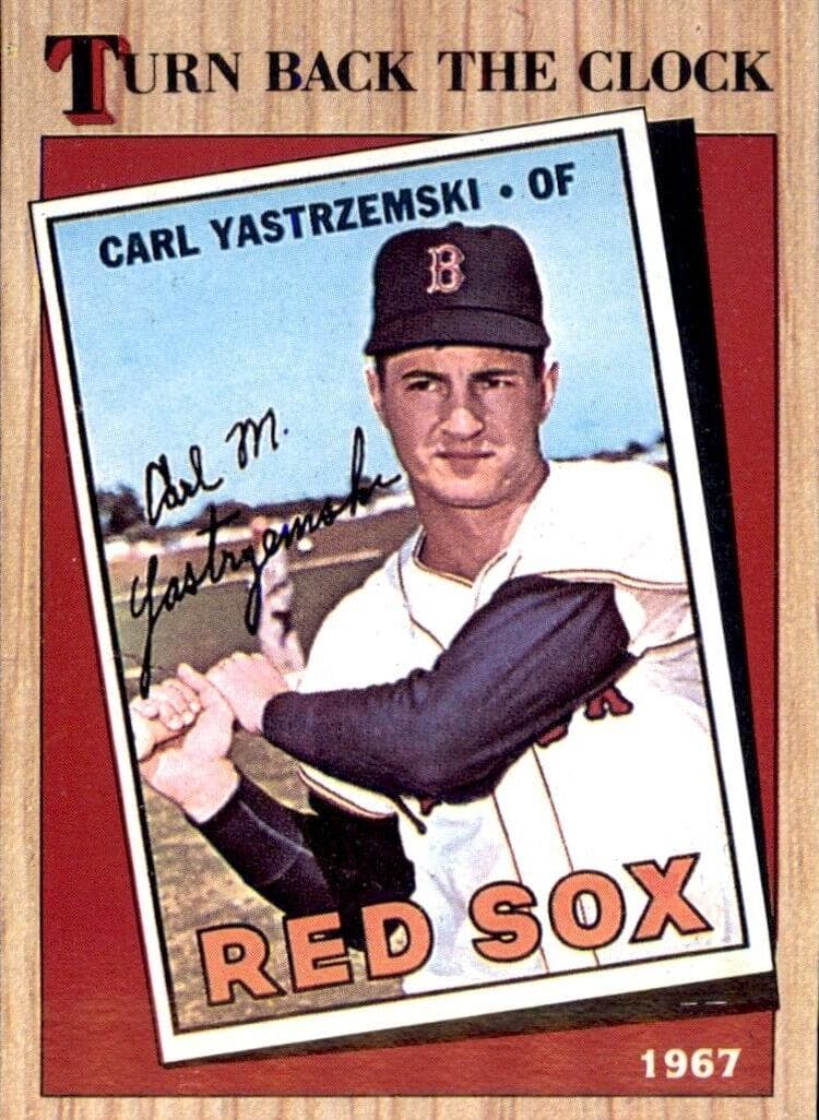 Carl Yastrzemski TBC trading card