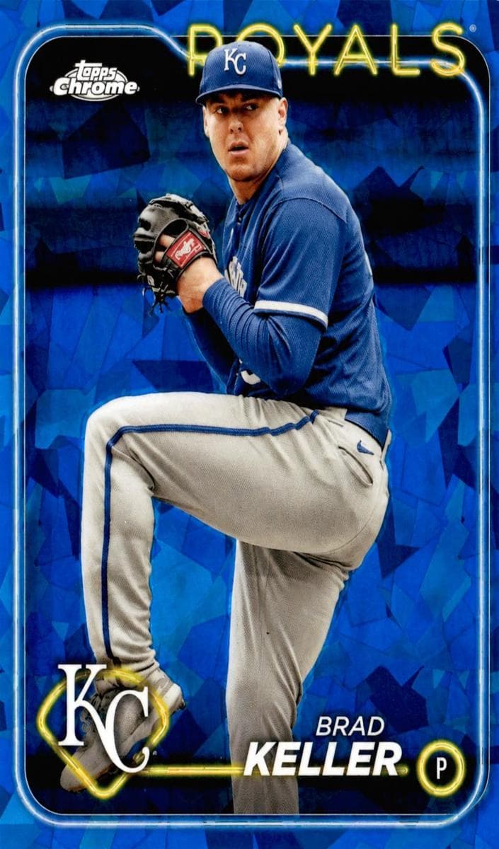 Brad Keller trading card
