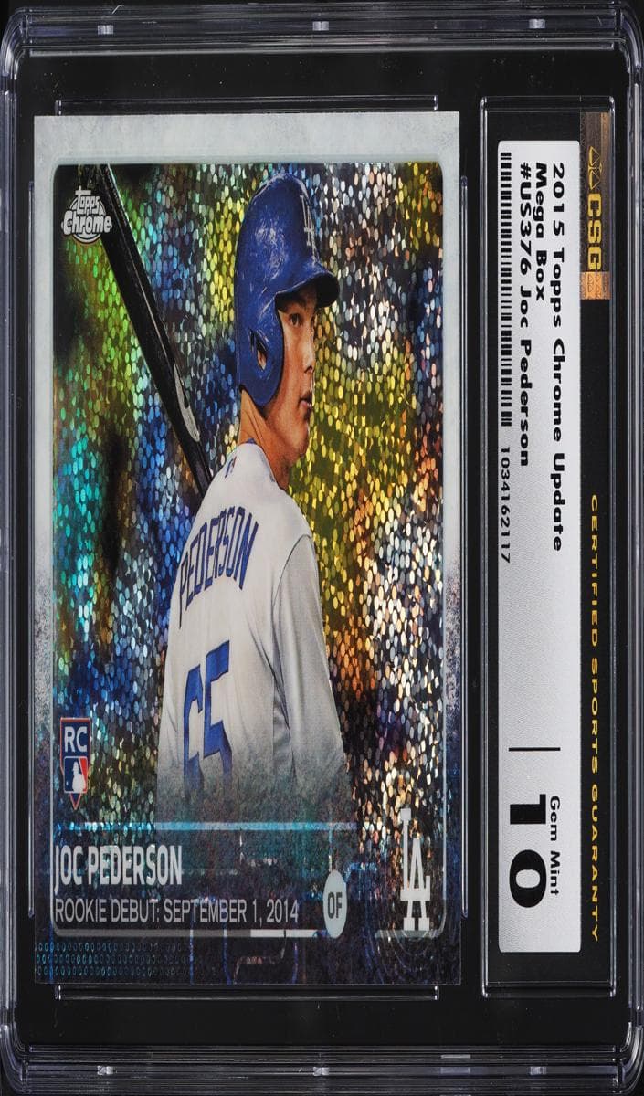 Joc Pederson 2015 topps