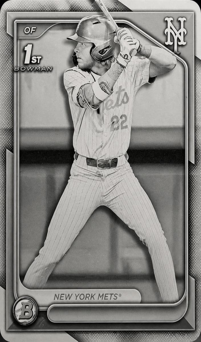 Carson Benge 2024 bowman Bowman Draft