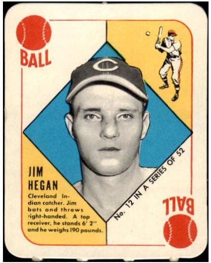 Jim Hegan 1951 topps
