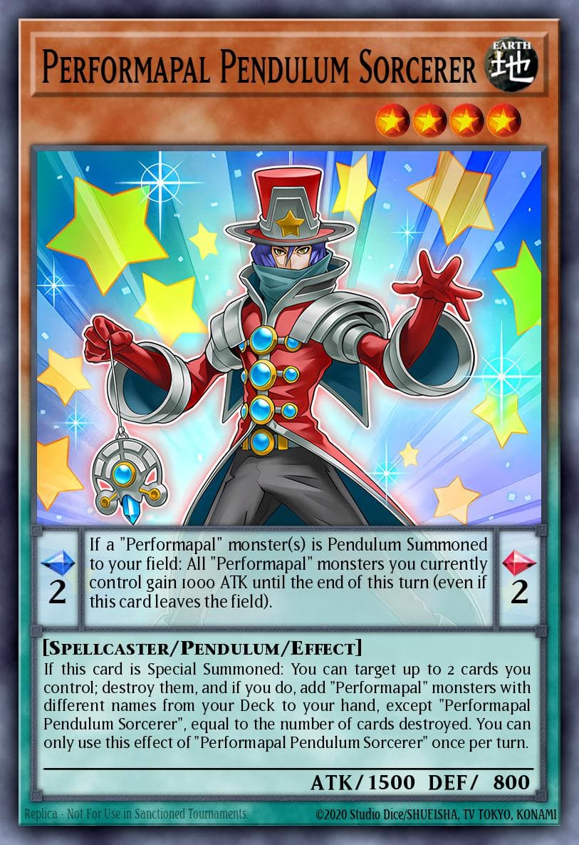 Performapal Pendulum Sorcerer 2016 Yu-Gi-Oh!