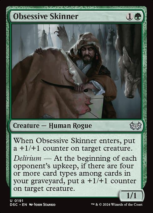Obsessive Skinner 2024 Magic: The Gathering Duskmourn: House of Horror Commander