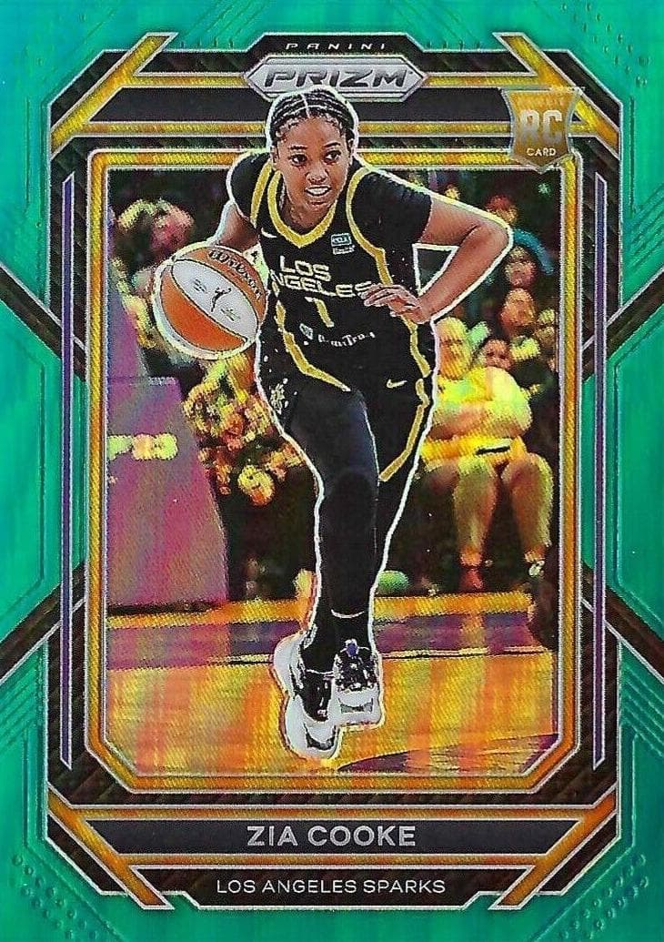 Zia Cooke trading card