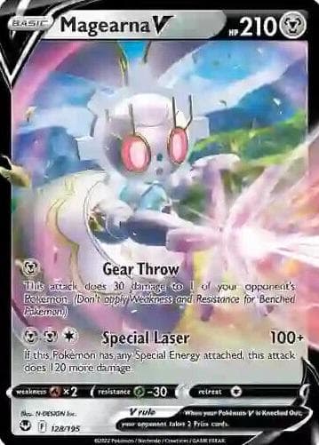 Magearna V trading card