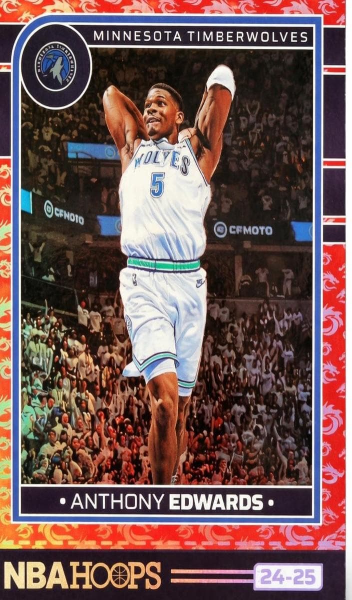 Anthony Edwards 2024 panini Hoops