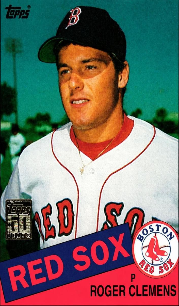 Roger Clemens 2001 topps