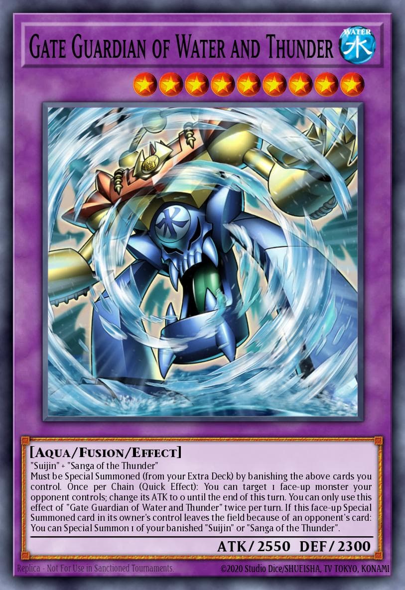 Gate Guardian of Water and Thunder #MAZE-EN006