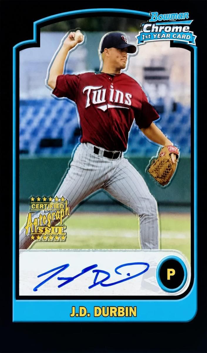 J.D. Durbin trading card