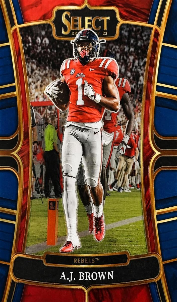 A.J. Brown 2023 panini Panini Select Draft Picks