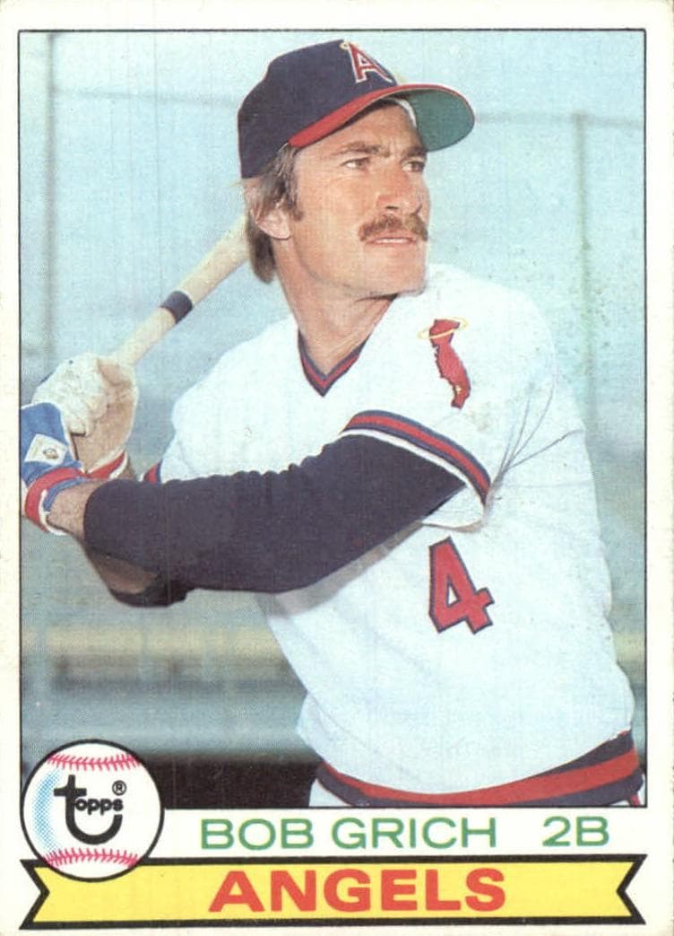 Bob Grich 1979 topps Topps