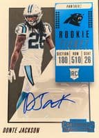 Donte Jackson trading card