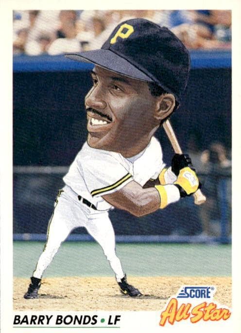 Barry Bonds 1992 panini