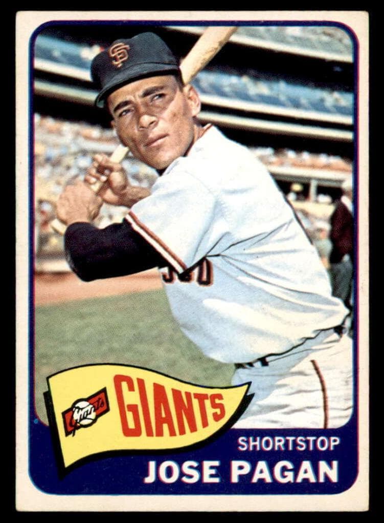 Jose Pagan 1965 topps Topps