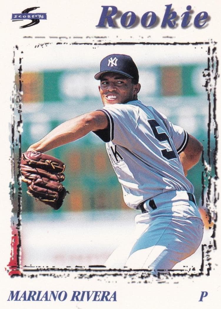 Mariano Rivera 1996 panini Score