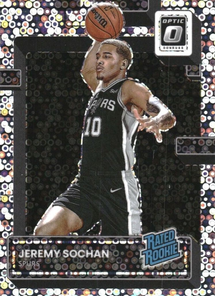 Jeremy Sochan trading card