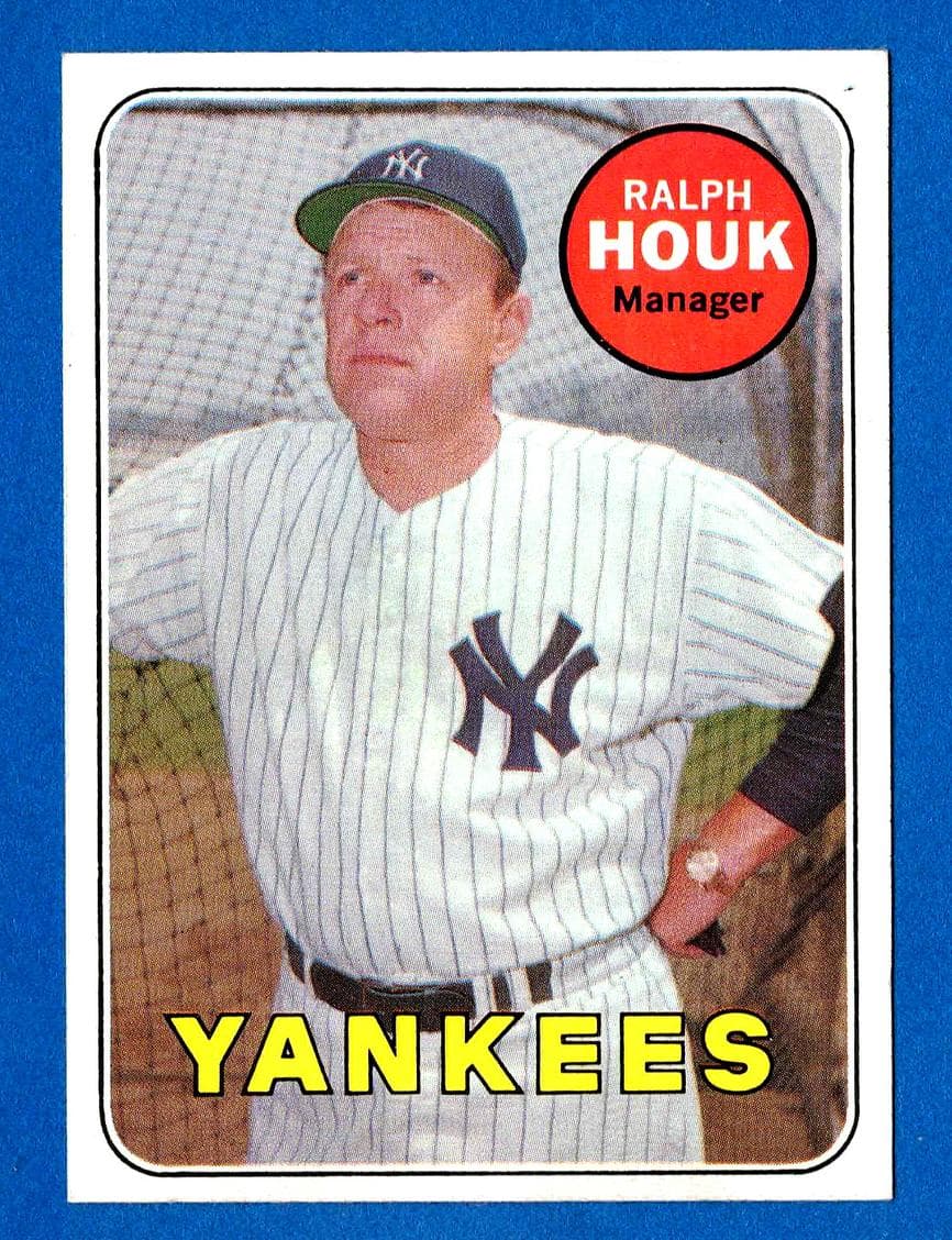 Ralph Houk 1969 topps Topps
