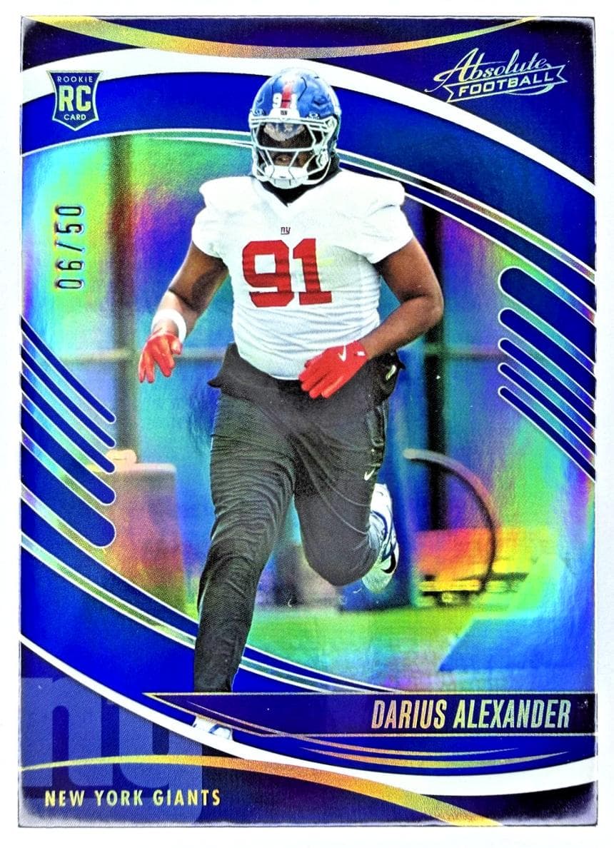 Darius Alexander trading card