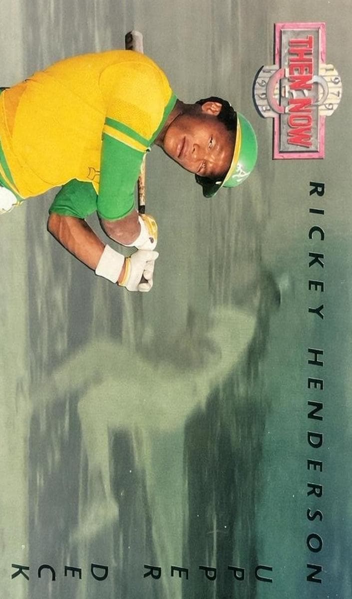 Rickey Henderson 1993 upper-deck Upper Deck