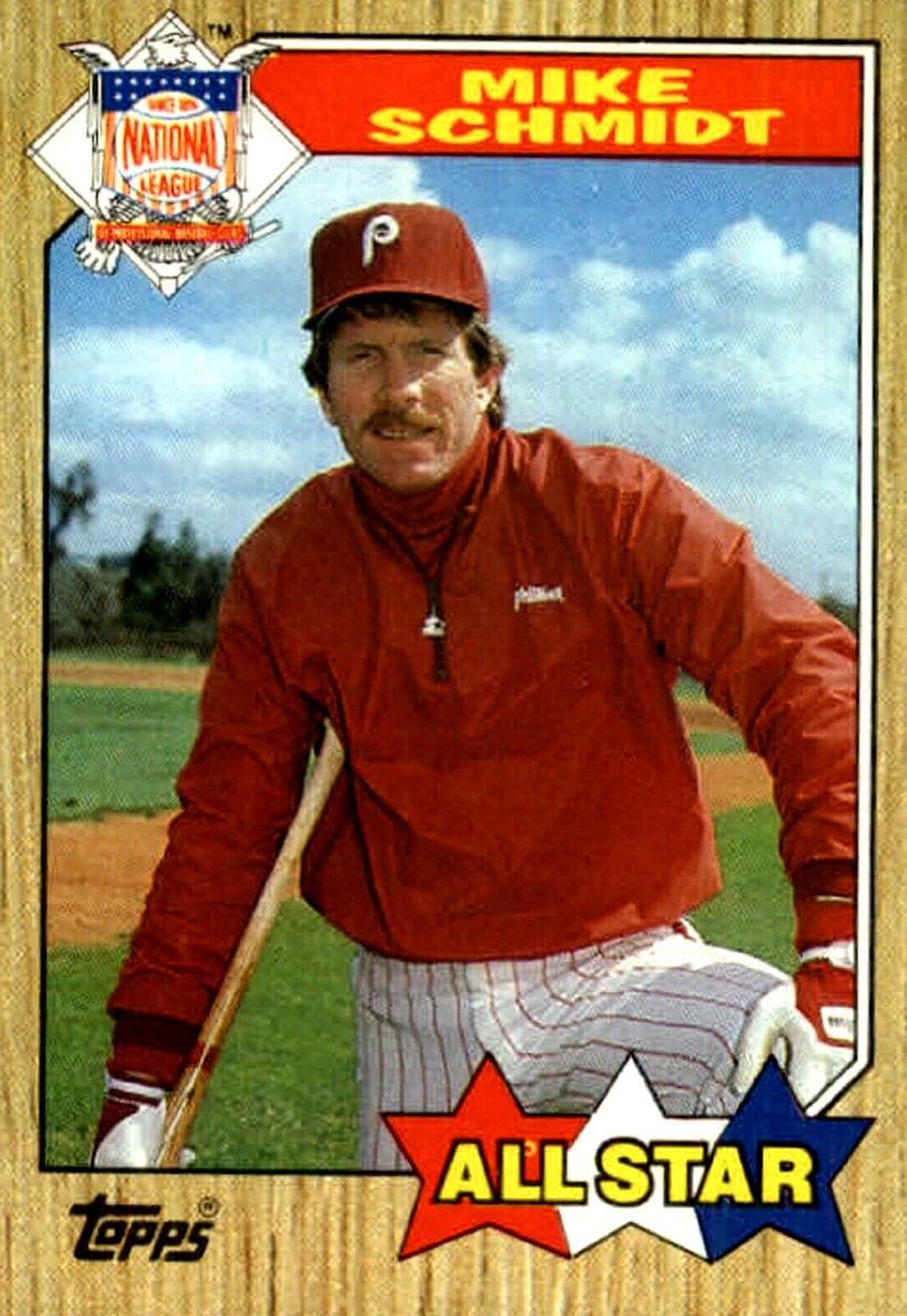 Mike Schmidt 1987 topps