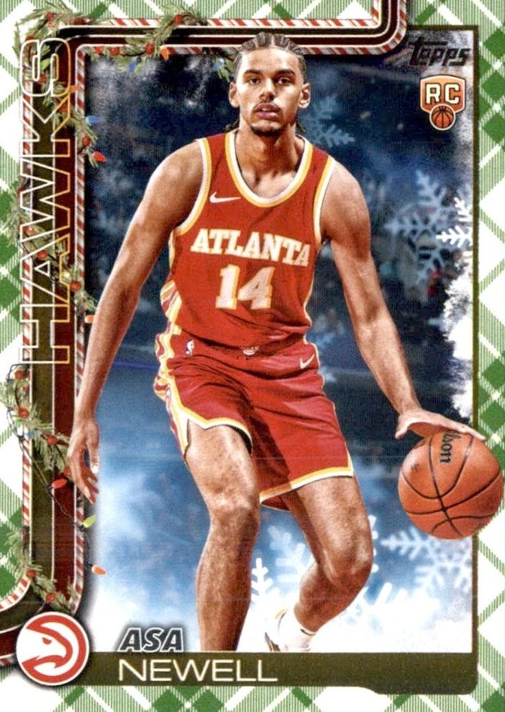 Asa Newell trading card