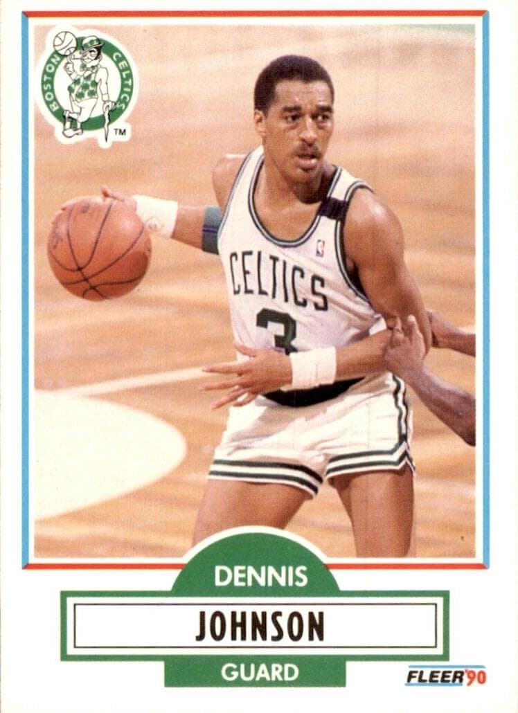 Dennis Johnson 1990 fleer Fleer