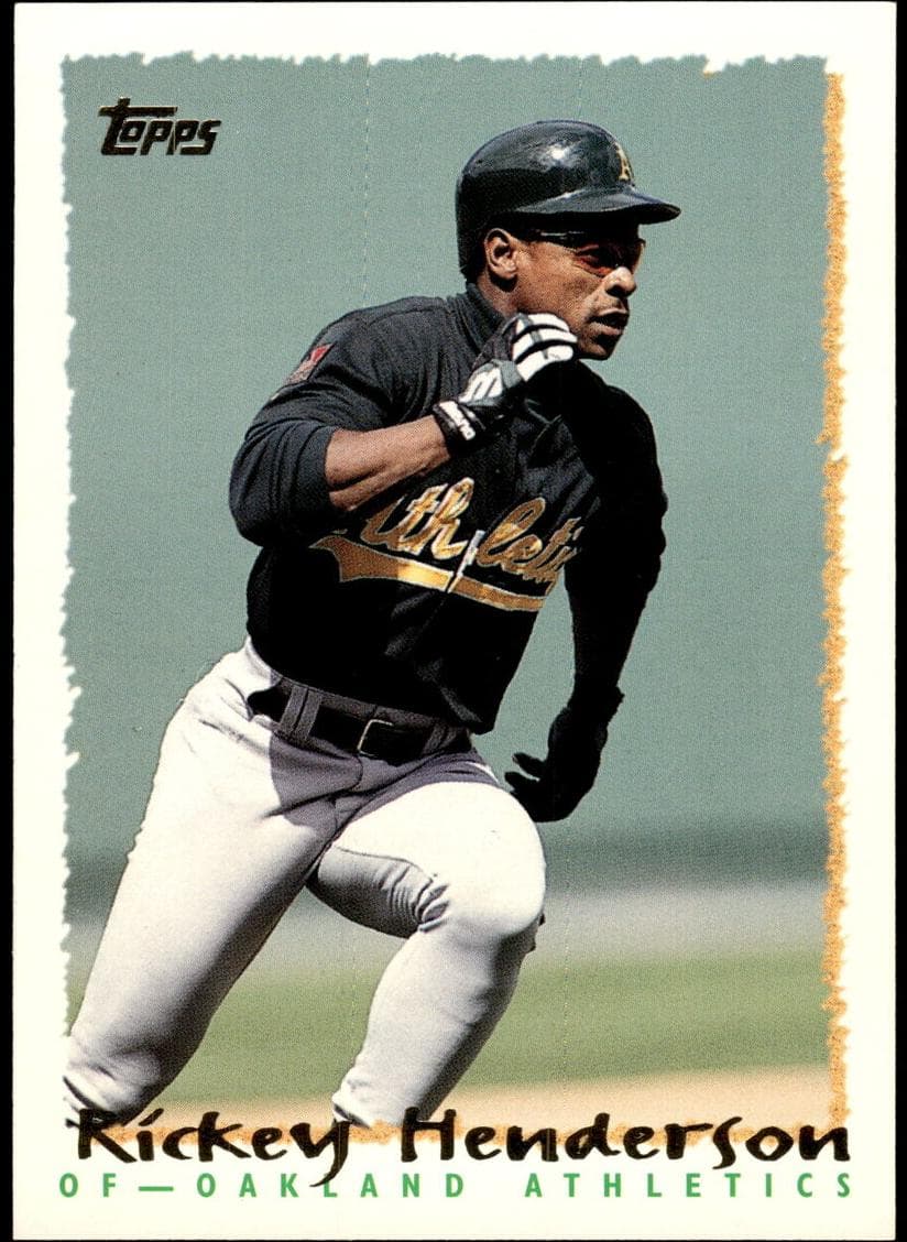 Rickey Henderson 1995 topps Topps
