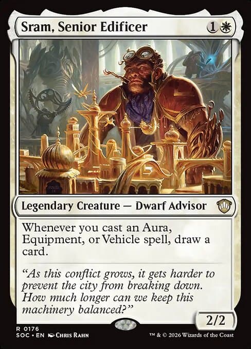 Sram, Senior Edificer 2023 Magic: The Gathering Multiverse Legends