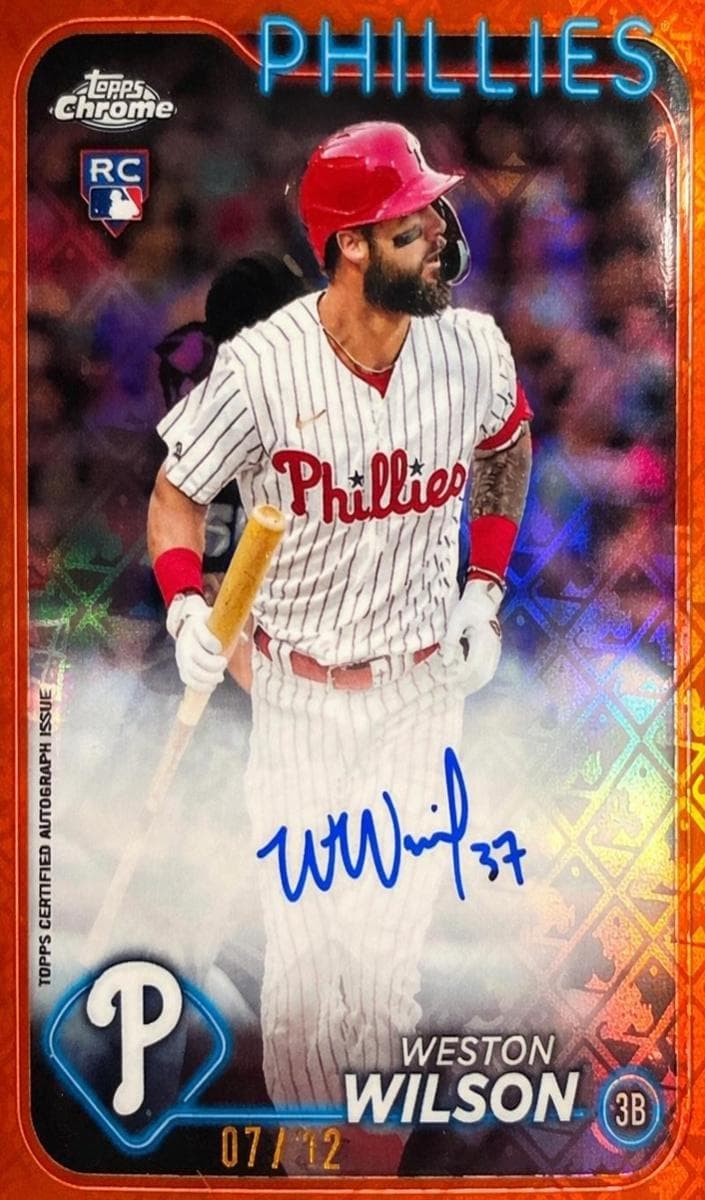 Weston Wilson 2024 topps
