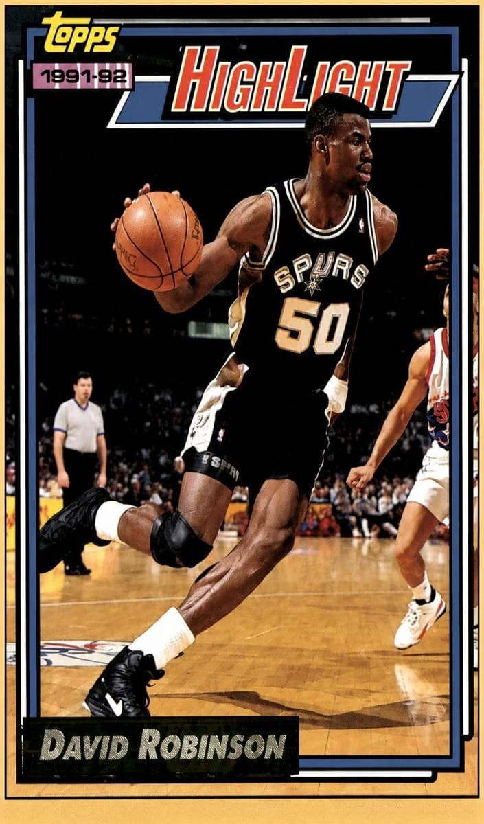 David Robinson 1992 topps Topps