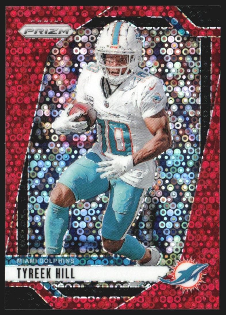 Tyreek Hill 2024 panini Prizm Autographs Football Silver
