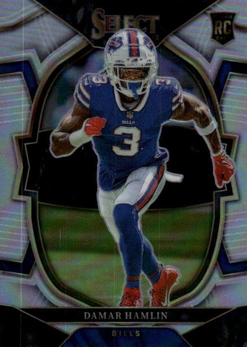 Damar Hamlin trading card