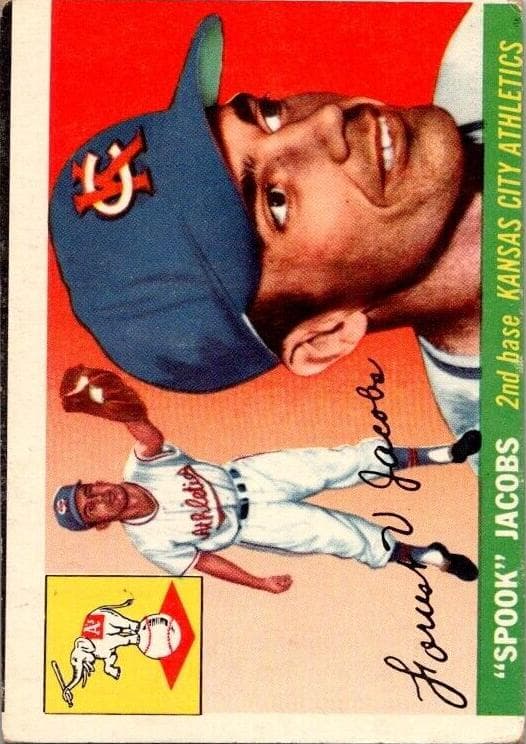 Spook Jacobs 1955 topps