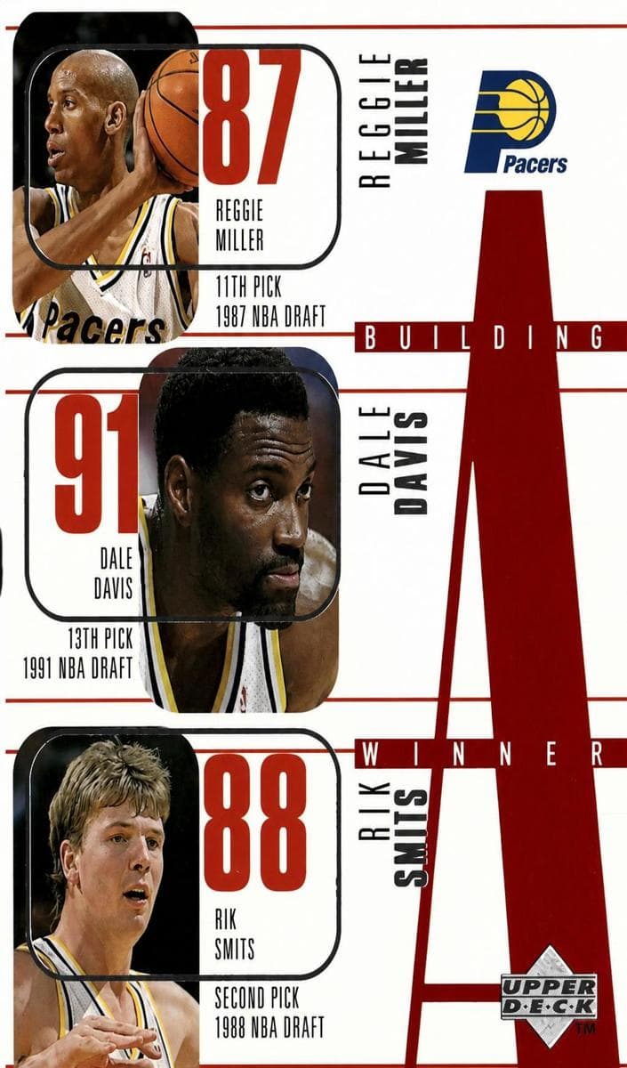 Reggie Miller / Dale Davis / Rik Smits / Travis Best / Antonio Davis #146