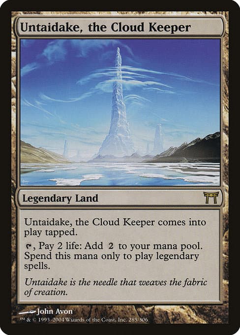Untaidake, the Cloud Keeper 2004 Magic: The Gathering Champions of Kamigawa