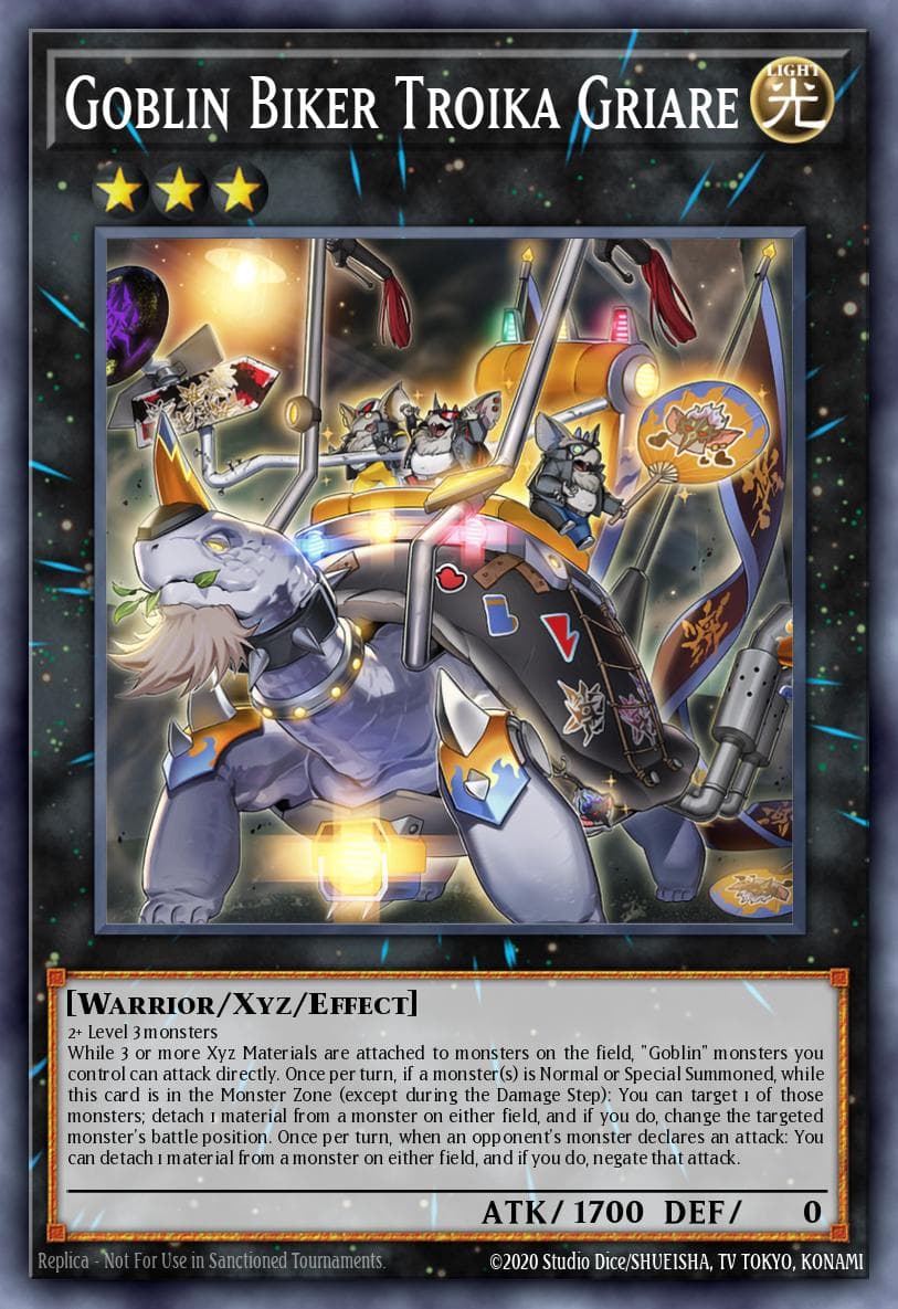Goblin Biker Troika Griare 2025 Yu-Gi-Oh! 2025 Mega Pack Tin