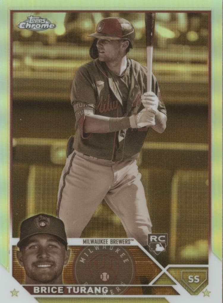 Brice Turang trading card