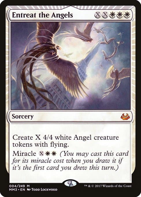 Entreat the Angels 2020 Magic: The Gathering The List Reprints MM3