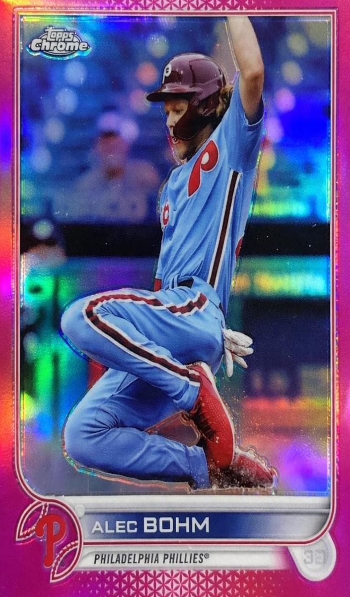 Alec Bohm 2022 topps Topps Chrome