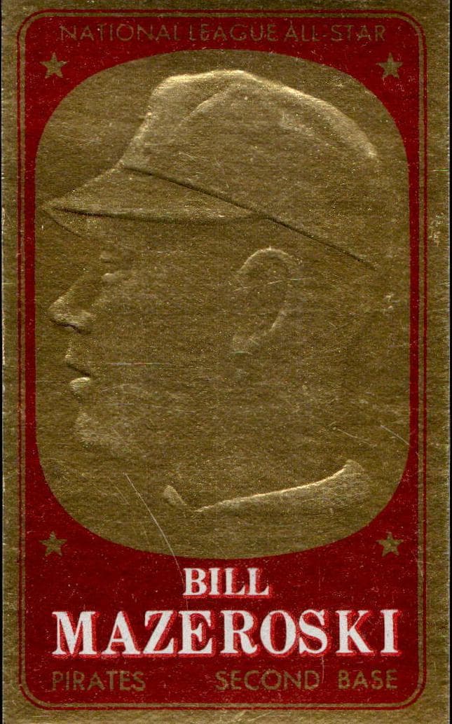 Bill Mazeroski 1965 topps