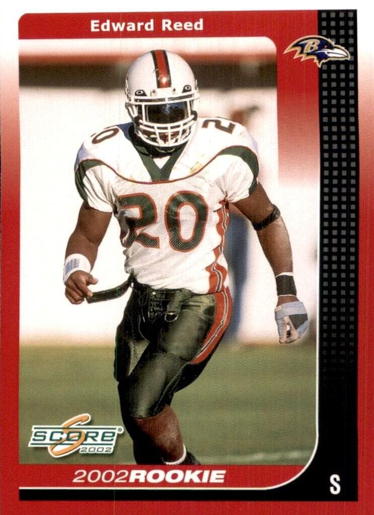 Edward Reed trading card